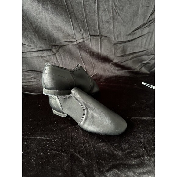 Sogebo, Split Sole Boys Jazz Shoe In Black Size 4.5 Big Kid - Picture 2 of 6